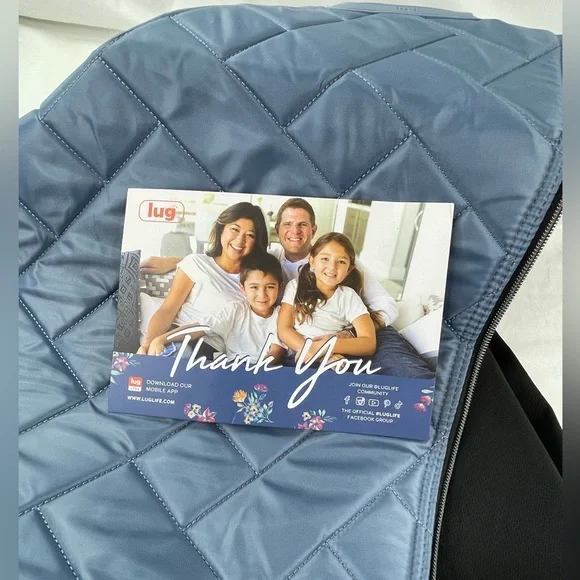 Brand New Lug Jockey Hanging Garment Bag in Black Moon Ice - Picture 9 of 14